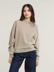 G-Star Bluza w kolorze beżowym rozmiar: L. Brązowe bluzy damskie G-Star, l, bez wzorów, z bawełny, bez kaptura. Za 162.49 zł.