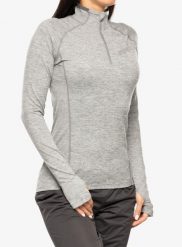 Bluza do biegania damska Inov-8 Train Elite Mid LSZ. Szare bluzy damskie Inov-8, s, bez wzorów, z materiału, bez kaptura. Za 229.80 zł.