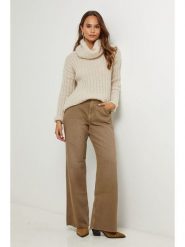 L'armoire de Suzette Golf w kolorze kremowym rozmiar: 34/36. Brązowe golfy damskie L'armoire de Suzette, l, bez wzorów, bez ramiączek. Za 104.99 zł.