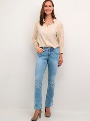 Cream Dżinsy "Amalie" - Skinny fit - w kolorze błękitnym rozmiar: W27/L32. Niebieskie jeansy damskie Cream. Za 173.99 zł.