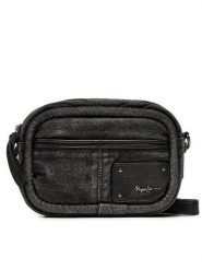 Pepe Jeans Torebka PL031570 Czarny. Czarne listonoszki damskie Pepe Jeans, bez wzorów, z jeansu, bez dodatków. Za 229.99 zł.