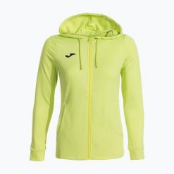 Bluza tenisowa damska Joma Sculpture II Zip-Up Hoodie W. Zielone bluzy damskie Joma, l, bez wzorów, z elastanu, bez kaptura. Za 169.99 zł.
