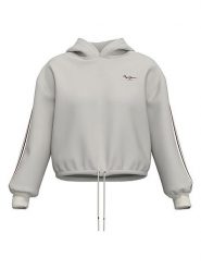 Pepe Jeans Bluza w kolorze szarym rozmiar: M. Szare bluzy damskie Pepe Jeans, m, bez wzorów, z bawełny, z kapturem. Za 131.74 zł.