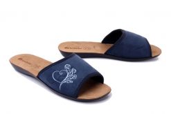INBLU NP-1H 004 granatowy, kapcie damskie. Niebieskie kapcie damskie Inblu. Za 65.99 zł.