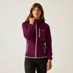 Bluza damska z kapturem Regatta Newhill II. Czerwone bluzy damskie Regatta, m, bez wzorów, z dzianiny, z kapturem. Za 211.00 zł.