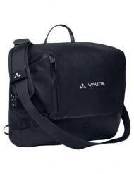 Torba na ramię VAUDE CityMessenger. Czarne torby na laptopa Vaude, bez wzorów, z materiału. Za 433.45 zł.