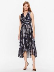 DKNY Sukienka koktajlowa DD3E6991 Czarny Regular Fit. Czarne sukienki damskie DKNY, bez wzorów, z syntetyku, wizytowe, bez ramiączek. Za 419.99 zł.