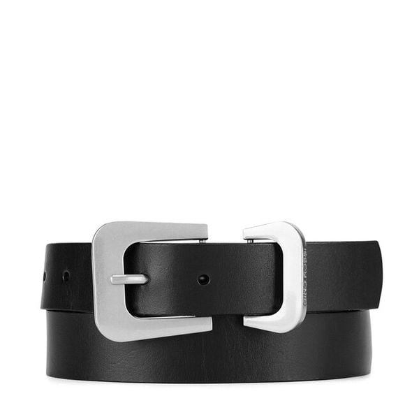 Pasek GINO ROSSI. Czarne paski damskie Gino Rossi, bez wzorów. Za 129.99 zł.