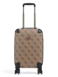 Guess Walizka w kolorze beżowym - 32 x 53 x 22 cm rozmiar: onesize. Brązowe walizki Guess, z aplikacjami, z materiału. Za 660.43 zł.