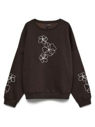 Vero Moda Bluza w kolorze brązowym rozmiar: M. Brązowe bluzy damskie Vero Moda, m, bez wzorów, z bawełny, bez kaptura. Za 134.95 zł.