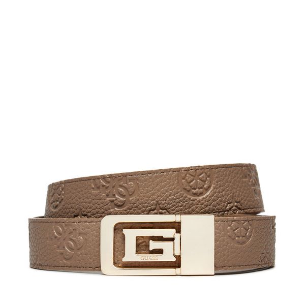 Pasek Damski Guess. Brązowe paski damskie Guess, z aplikacjami. Za 149.99 zł.