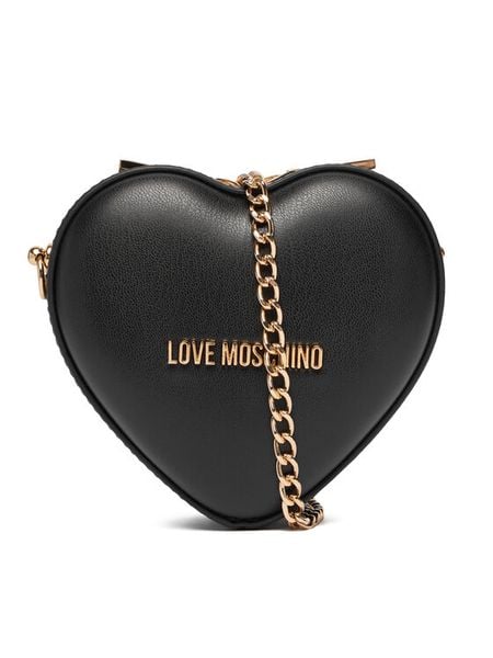 LOVE MOSCHINO Torebka JC4326PP0NKV0000 Czarny. Czarne torebki wieczorowe damskie Love Moschino, bez wzorów, ze skóry, bez dodatków. Za 429.99 zł.