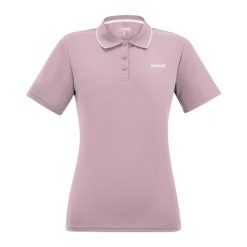 Koszulka Polo Damska Botanna. Czerwone bluzki damskie Regatta, bez wzorów, casualowe, bez kołnierzyka, bez ramiączek. Za 94.99 zł.