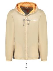 Geographical Norway Kurtka przejściowa "Boat" w kolorze beżowym rozmiar: XXL. Brązowe kurtki damskie Geographical Norway, xxl, z aplikacjami, bez kaptura. Za 70.74 zł.