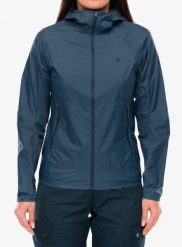Kurtka wiatrówka damska Fjallraven Keb Latt Wind Jacket. Niebieskie kurtki damskie Fjällräven, m, bez wzorów, z materiału, bez kaptura. Za 555.49 zł.