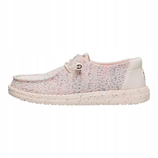HeyDude Damskie Mokasyny Wendy Stretch Speckle. Brązowe mokasyny damskie Hey dude, z materiału, bez obcasa. Za 239.00 zł.