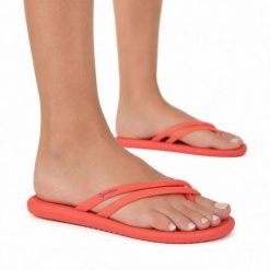 Japonki damskie Ipanema 27133 MEU SOL RASTEIRA AD. Brązowe klapki damskie Ipanema, bez wzorów, z materiału, bez obcasa, bez zapięcia. Za 39.00 zł.