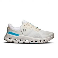 Buty do biegania damskie On Cloudrunner 2. Białe obuwie sportowe damskie On, bez zapięcia, do biegania. Za 962.00 zł.
