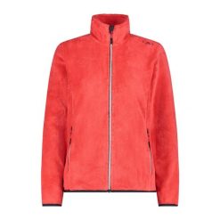 Bluza damska turystyczna CMP 38P1536. Czerwone bluzy damskie CMP, xl, bez wzorów, z polaru, bez kaptura. Za 280.90 zł.