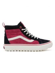Vans Skórzane sneakersy "SK8-Hi MTE-1" w kolorze czarno-różowym rozmiar: 35. Czarne obuwie sportowe damskie Vans, za kostkę, bez zapięcia. Za 198.10 zł.
