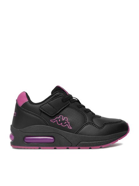 Kappa Sneakersy CEO-CP40-24976W-A(DZ) Czarny. Czarne buty sportowe dziewczęce Kappa, bez wzorów, ze skóry, bez zapięcia. Za 139.99 zł.
