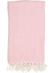 Samimi Chusta hammam w kolorze jasnoróżowym - 180 x 100 cm rozmiar: onesize. Różowe chusty damskie Samimi, bez wzorów, z bawełny. Za 114.17 zł.