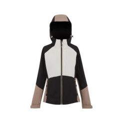 Damska wodoodporna kurtka z kapturem Regatta Desoto. Czarne kurtki damskie Regatta, bez wzorów, z kapturem. Za 390.50 zł.