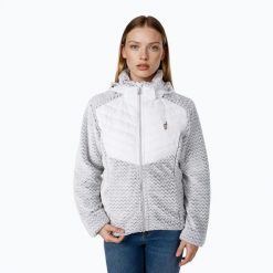 Kurtka hybrydowa damska Aulp Clem Hooded Hybrid. Białe kurtki damskie Aulp, l, bez wzorów, z materiału, bez kaptura. Za 418.30 zł.
