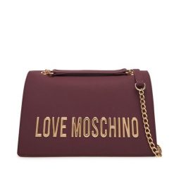 Torebka LOVE MOSCHINO. Czerwone torebki wieczorowe damskie Love Moschino, bez wzorów, bez dodatków. Za 659.99 zł.