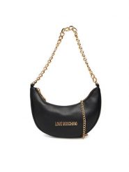 LOVE MOSCHINO Torebka JC4094PP1NLU0000 Czarny. Czarne torebki wieczorowe damskie Love Moschino, bez wzorów, ze skóry, bez dodatków. Za 599.99 zł.