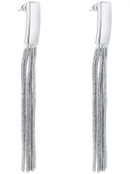 MENTHE À L'O Posrebrzane kolczyki-wkrętki rozmiar: onesize. Szare kolczyki damskie MENTHE À L'O, posrebrzane. Za 152.26 zł.