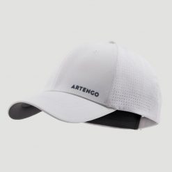 CZAPKA SPORTOWA Z DASZKIEM tenis TC 900 ROZMIAR 56. Białe czapki z daszkiem damskie ARTENGO, bez wzorów, z elastanu. Za 39.99 zł.