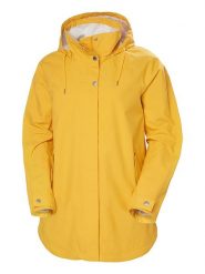 Helly Hansen Płaszcz przeciwdeszczowy "Valentia" w kolorze żółtym rozmiar: XS. Żółte płaszcze damskie Helly Hansen, xs, bez wzorów, bez kaptura. Za 206.42 zł.