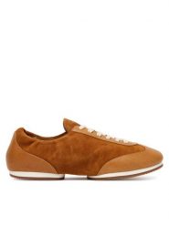 Polo Ralph Lauren Sneakersy Pony 804972893001 Brązowy. Brązowe obuwie sportowe damskie Polo Ralph Lauren, ze skóry, bez zapięcia. Za 739.99 zł.