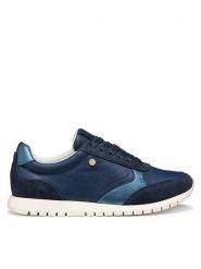 Geox Sneakersy D Sukie 2.0 D55YPC 08522 C4002 Granatowy. Niebieskie obuwie sportowe damskie Geox, ze skóry, bez zapięcia. W wyprzedaży za 419.99 zł.