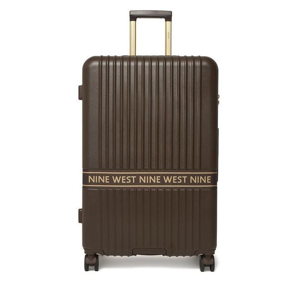 Walizka duża Nine West. Brązowe walizki Nine West, bez wzorów, duże. Za 399.99 zł.
