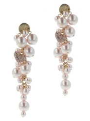 Otazu Kolczyki-wkrętki z kryształami Swarovski rozmiar: onesize. Czerwone kolczyki damskie Otazu, z kryształem, z mosiądzu. Za 173.99 zł.