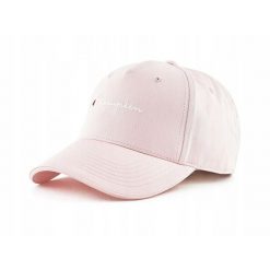 Czapka z daszkiem na co dzień unisex CHAMPION bawełna. Czerwone czapki z daszkiem damskie Champion, bez wzorów, z bawełny. Za 84.34 zł.