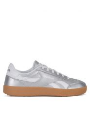 Reebok Sneakersy REEBOK SMASH EDGE 100216233 Srebrny. Szare obuwie sportowe damskie Reebok, ze skóry, bez zapięcia. Za 223.99 zł.