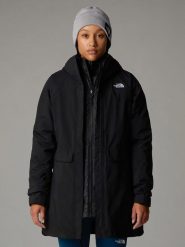 The North Face Parka funkcyjna 3w1 w kolorze czarnym rozmiar: M. Czarne parki damskie The North Face, m, bez kaptura. Za 1,054.24 zł.
