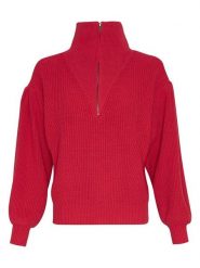 MOSS COPENHAGEN Sweter "Sitara" w kolorze różowym rozmiar: M/L. Różowe swetry klasyczne damskie Moss Copenhagen, l, bez kołnierzyka. Za 203.45 zł.