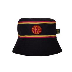 Kapelusz wędkarza dla dorosłych - AS Roma - Czarny. Czarne kapelusze damskie COPA FOOTBALL, bez wzorów, retro. Za 127.06 zł.
