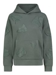 Sublevel Bluza w kolorze zielonym rozmiar: M. Zielone bluzy damskie Sublevel, m, bez wzorów, z kapturem. Za 162.49 zł.