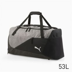 Średnia torba piłkarska teamFINAL PUMA Black Medium Gray Heather. Czarne torby sportowe Puma, bez wzorów, średnie. Za 223.99 zł.