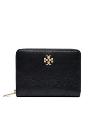Tory Burch Portfel Charlie 186098 Czarny. Czarne portfele damskie Tory Burch, bez wzorów, ze skóry. Za 984.99 zł.