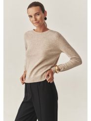 TATUUM Sweter w kolorze beżowym rozmiar: XS. Brązowe swetry klasyczne damskie TATUUM, xs, bez kołnierzyka. Za 209.95 zł.