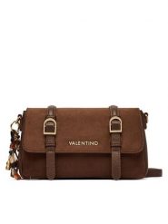 Valentino Torebka Winnie Winter VBSABH09 Brązowy. Brązowe listonoszki damskie Valentino, bez wzorów, ze skóry, bez dodatków. Za 619.99 zł.