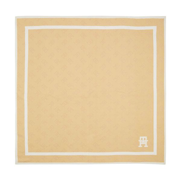 Chusta Tommy Hilfiger. Brązowe chusty damskie Tommy Hilfiger, bez wzorów. Za 199.99 zł.