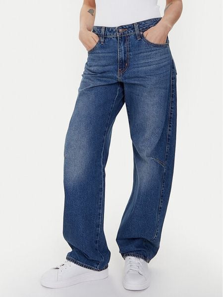 Levi's® Jeansy Dad Barrel 0039A-0001 Niebieski Baggy Fit. Niebieskie jeansy damskie . Za 369.99 zł.
