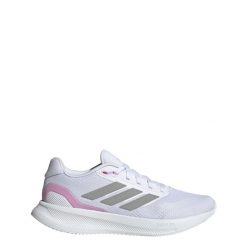 Buty Runfalcon 5 Running. Białe obuwie sportowe damskie Adidas, bez zapięcia, do biegania. Za 279.00 zł.